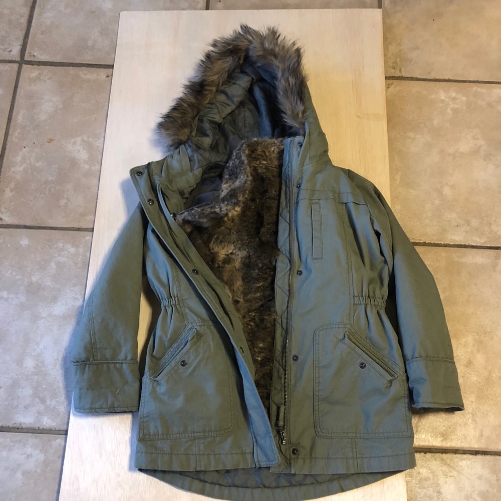 Faux Fur Gap Kids jacket